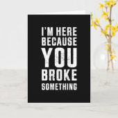 Funny Programmer Gift für Coding Geeks Karte (Gelbe Blume)