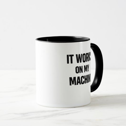 Funny Programmer Humor Tee for Developers & Coders Tasse (VorderseiteRechts)