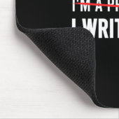 Funny Programmer I Wite Code Mousepad (Ecke)
