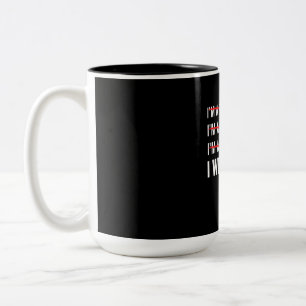 Funny Programmer I Wite Code Zweifarbige Tasse