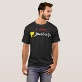 Funny Programmer - JavaScript ist Hell Premium T-Shirt (Vorne ganz)
