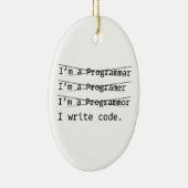 Funny Programmer Keramikornament (Rechts)
