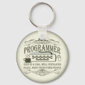 Funny Programmer Schlüsselanhänger (Vorderseite)