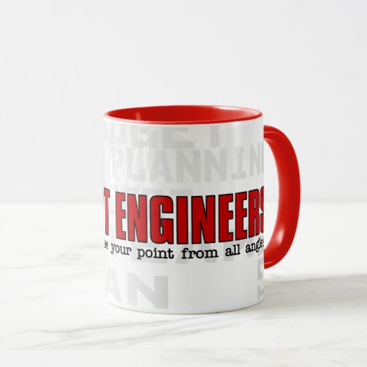 Funny Project Management Engineer mit Namen Tasse (VorderseiteRechts)