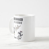 Funny Project Manager Engineering Business Kaffeetasse (Vorderseite Links)