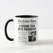 Funny Promotion Gift Custom Newspaper Headline Tasse (Links)