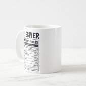 Funny Property Caregiver | Happy Caregiver Day Kaffeetasse (Vorderseite Links)
