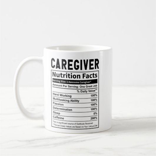 Funny Property Caregiver | Happy Caregiver Day Kaffeetasse (Links)
