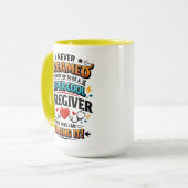 Funny Property Caregiver | Happy Caregiver Tasse (Vorderseite Links)