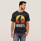 Funny Prost Bigfoot Kunsthandwerker T-Shirt (Vorne ganz)