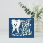 Funny Prosthodontists Apparel Postkarte (Stehend Vorderseite)
