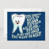 Funny Prosthodontists Apparel Postkarte (Vorne/Hinten)