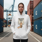 Funny Protest Sign Tarif dieser Mittelfinger Hoodie