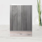 Funny Proud Cat Schließ Card Feiertagskarte (Rückseite)