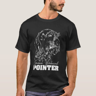 Funny Proud German Drahthaar Pointer Dog T-Shirt