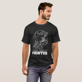Funny Proud German Drahthaar Pointer Dog T-Shirt (Vorne ganz)