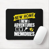 Funny Proud Homeowner New Homenew Adventures New M Mousepad (Mit Mouse)