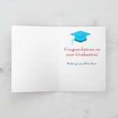 Funny Proud Mama Abschluss Herzlichen Glückwunsch Karte (Innenseite)