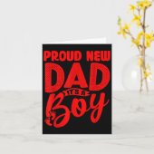 Funny Proud New Dad It's A Boy Gift For Men Cool N Karte (Gelbe Blume)