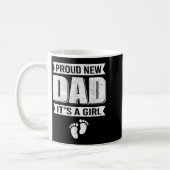 Funny Proud New Dad It's A Girl Gift For Men Cool  Kaffeetasse (Links)