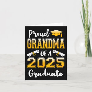 Funny Proud Oma eines CL of 2025 Graduate Karte