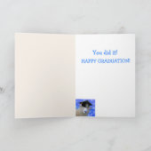 Funny Proud Sheep Abschluss Card Karte (Innenseite)