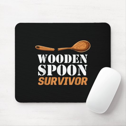 Funny Proud Wooden Son Survivor Männer Frauen Klei Mousepad (Mit Mouse)