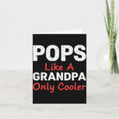 Funny Ps Grandpa Cooler From Grandkids Father's Da Karte (Vorderseite)