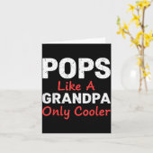 Funny Ps Grandpa Cooler From Grandkids Father's Da Karte (Gelbe Blume)