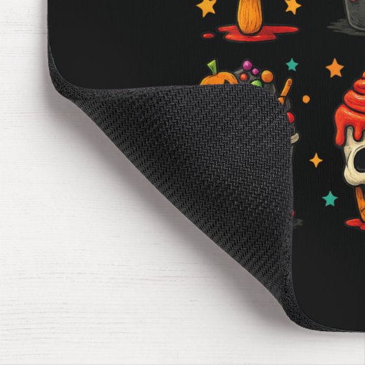 Funny Psicle Summer Horror Halloween Ice Creme Sum Mousepad (Ecke)