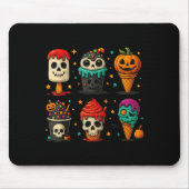 Funny Psicle Summer Horror Halloween Ice Creme Sum Mousepad (Vorne)