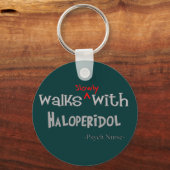 Funny Psych Nurse Geschenke Schlüsselanhänger (Vorderseite)