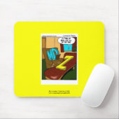 Funny Psychiatrie Cartoon auf Qualitätspatron Mousepad (Mit Mouse)