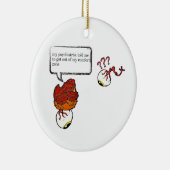 Funny Psychiatrist Geschenke Keramik Ornament (Rechts)