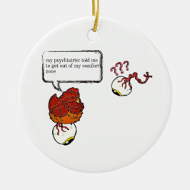 Funny Psychiatrist Geschenke Keramik Ornament