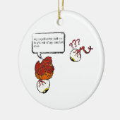 Funny Psychiatrist Geschenke Keramik Ornament (Links)