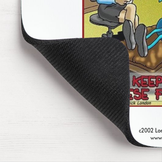 Funny Psychiatry Maus Pad Mousepad (Ecke)