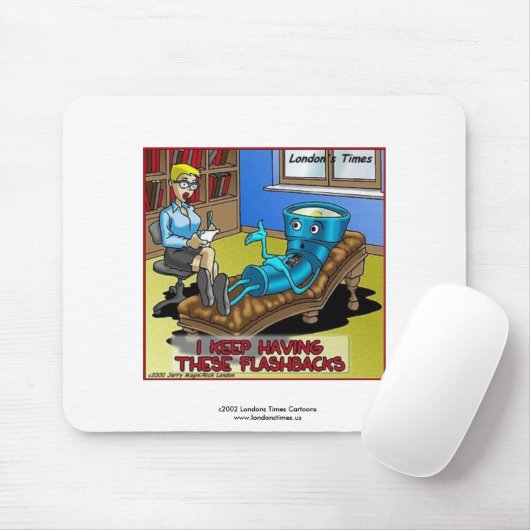 Funny Psychiatry Maus Pad Mousepad (Mit Mouse)