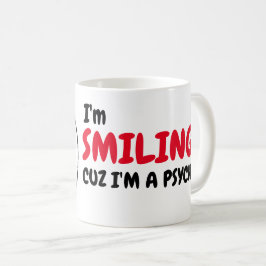 Funny Psycho Spaß Morning Coffee Meme Kaffeetasse
