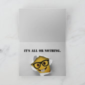 Funny Psychology Liebe Card Karte (Innenseite)