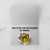 Funny Psychology Liebe Card Karte (Innenseite)