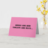 Funny Psychology Liebe Grußkarte Karte (Gelbe Blume)