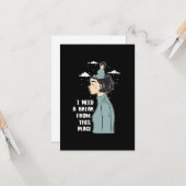 Funny Psychology Spaß braucht Urlaub Karte (Vorderseite/Rückseite Beispiel)