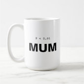 Funny Psychology Statistics Mug | Significant Mum Kaffeetasse (Links)