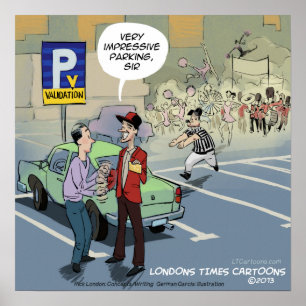 Funny Psychology "Validation Poster" Poster