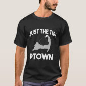 Funny Ptown Just Tip Provincetown Cape Cod Mas T-Shirt (Vorderseite)