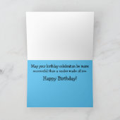 Funny Pub Birthday Card Karte (Innenseite)