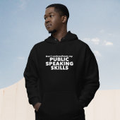 Funny Public Lautsprecher Debattierteam Hoodie