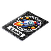 Funny Puck Back to School Personalisiert Notebook Notizblock (Linke Seite)