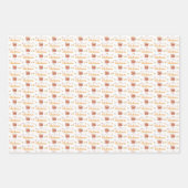 Funny Puck Chicken Weihnachten Geschenkpapier Set (Vorderseite 2)